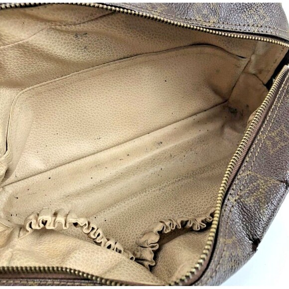 Louis Vuitton Toiletry Bag Trousse Toilette 28 Clutch Hand Bag Monogram Brown - Picture 8 of 12